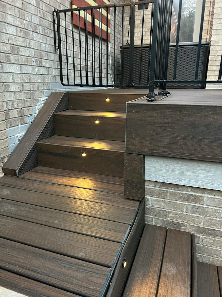 lighted deck